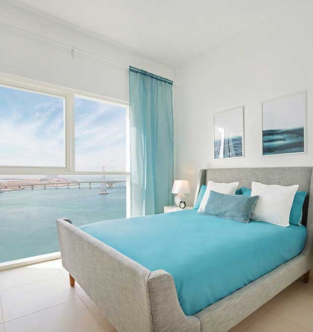 2 Bedroom Apartment-Bedroom - View 1-Azure, Al Reem