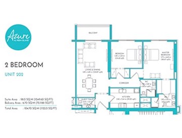 2 Bedroom Apartment-Plan Your Layout-Azure, Al Reem