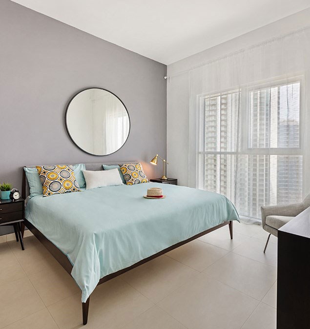1 Bedroom Apartment-Bedroom - View 1-Azure, Al Reem 